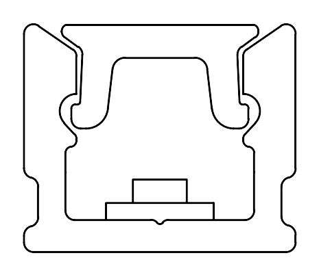 MICRO 5 ATOM flat lens cross-section