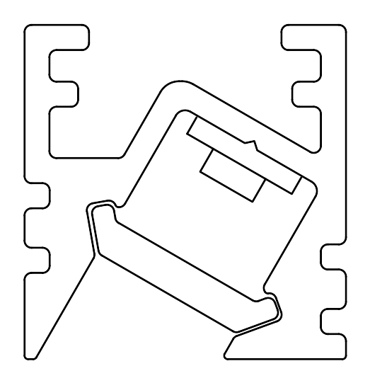 MICRO 5 POP flat lens cross-section