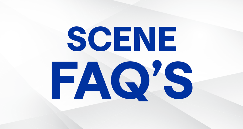 SCENE APP FREQUENTLY ASKED QUESTIONS