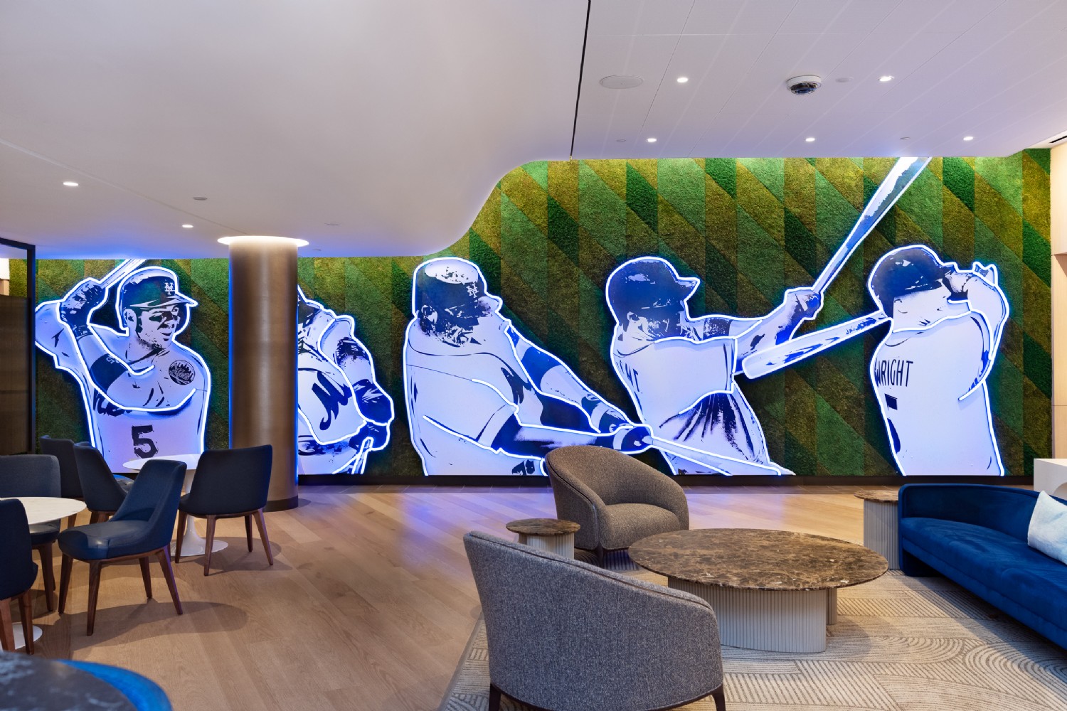 LED Lighting at Delta Sky 360 Club at Citi Field