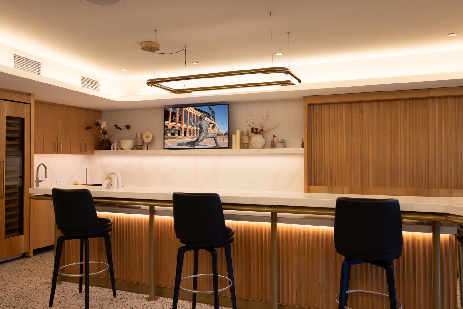 LED Lighting at Fiserv Suites at Citi Field