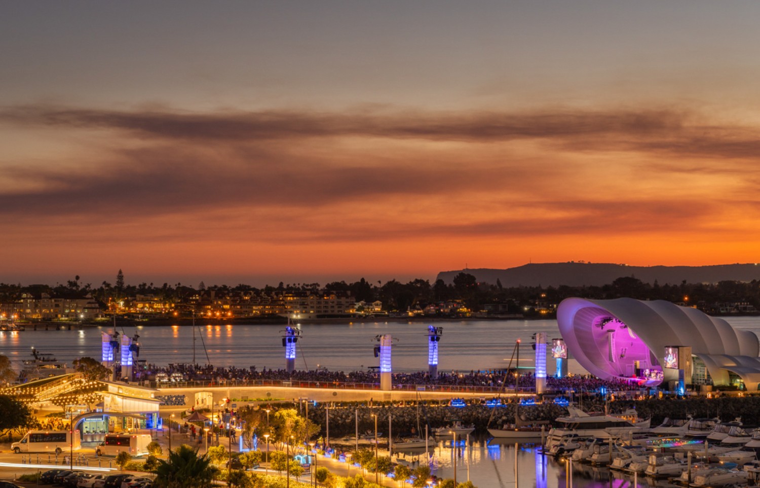 LED Lighting at The Rady Shell at Jacobs Park