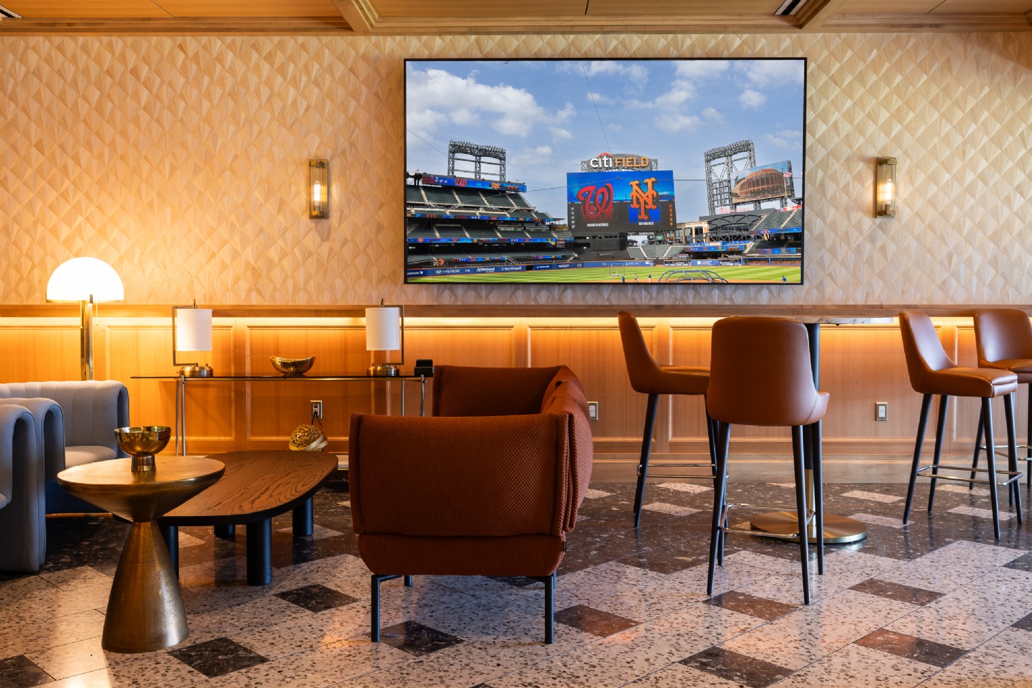 LED Lighting at The Empire Club at Citi Field