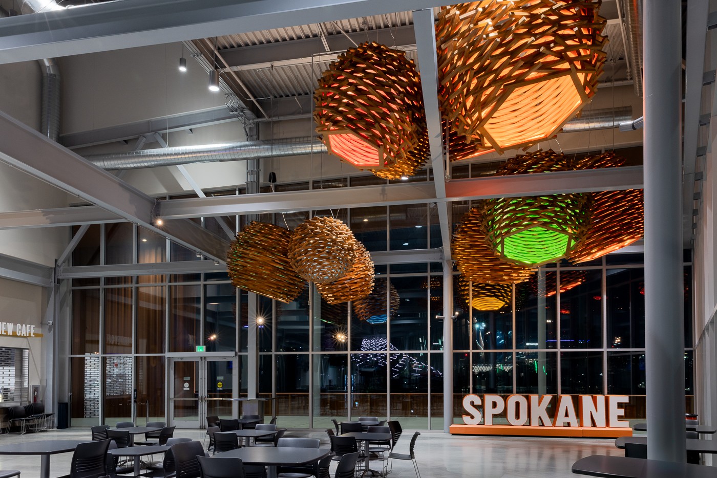 LED Lighting at The Podium