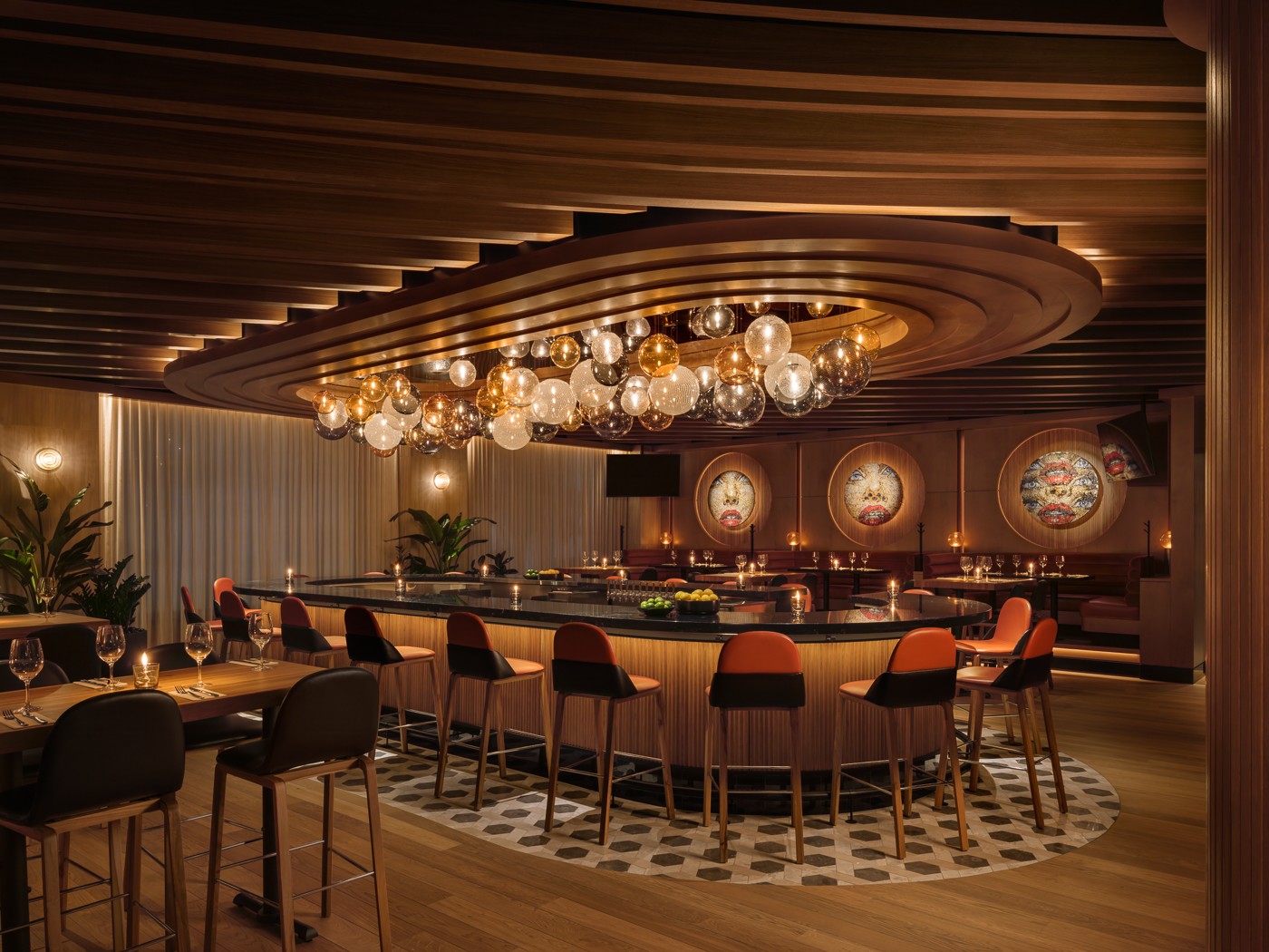 LED Lighting at Cactus Club - Boston