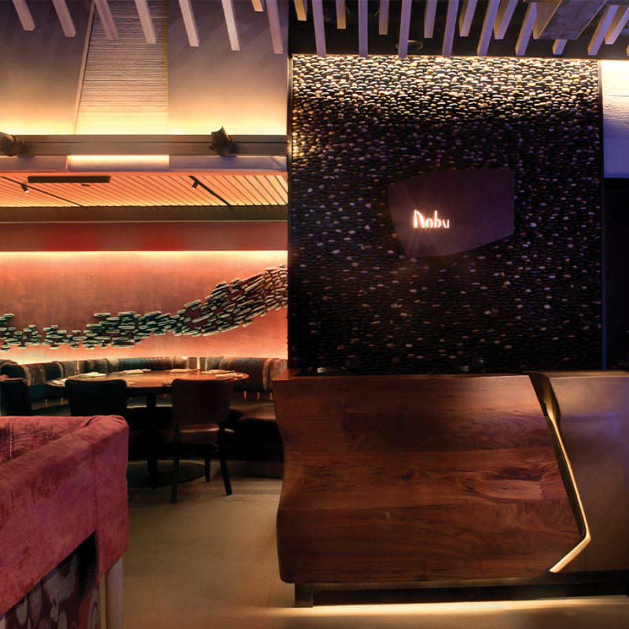 LED Lighting at Nobu