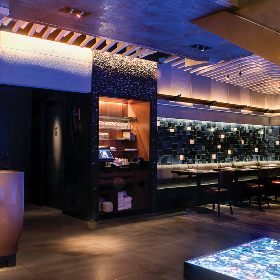 LED Lighting at Nobu