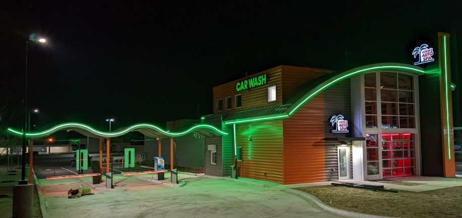 LED Lighting at John's Auto Spa
