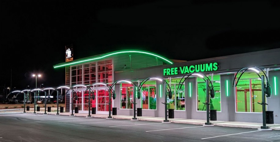LED Lighting at John's Auto Spa