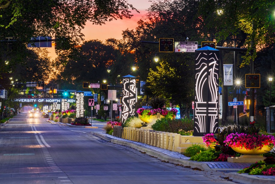 LED Lighting at University of North Dakota