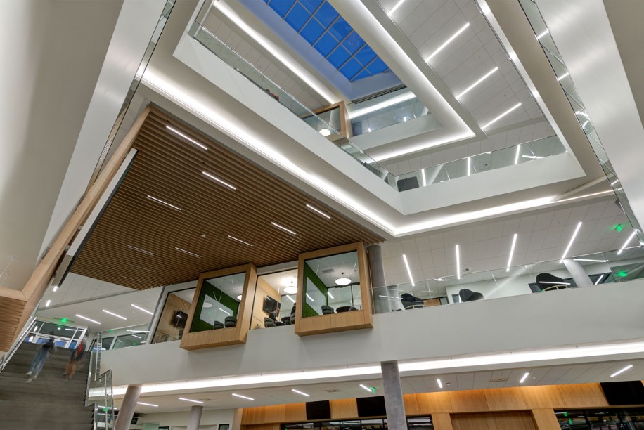 LED Lighting at UVU School of Business