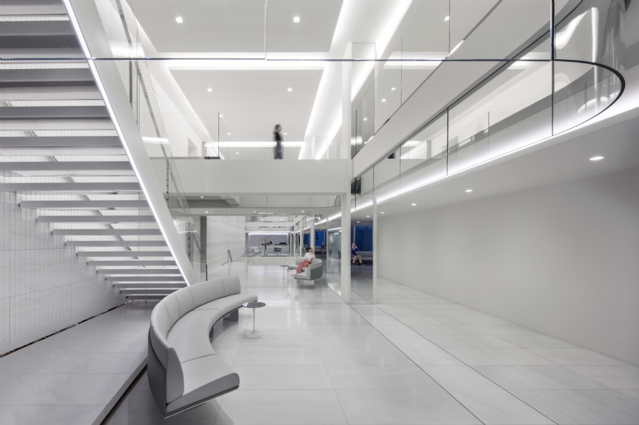 LED Lighting at New York Financial Firm