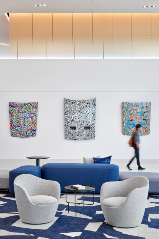 Lobby and Corridor Illumination Enhancement at the Ford Experience Center