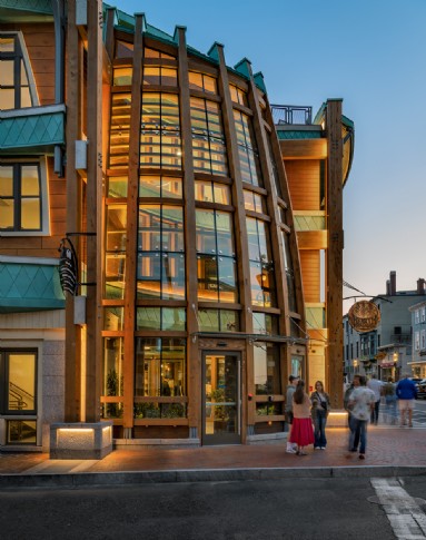 LED Lighting at 60 Penhallow Street, Exterior