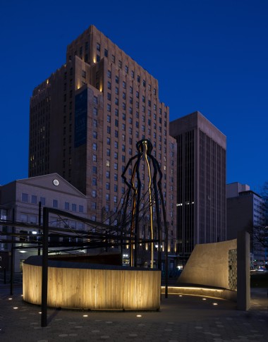 LED Lighting at Harriet Tubman Square