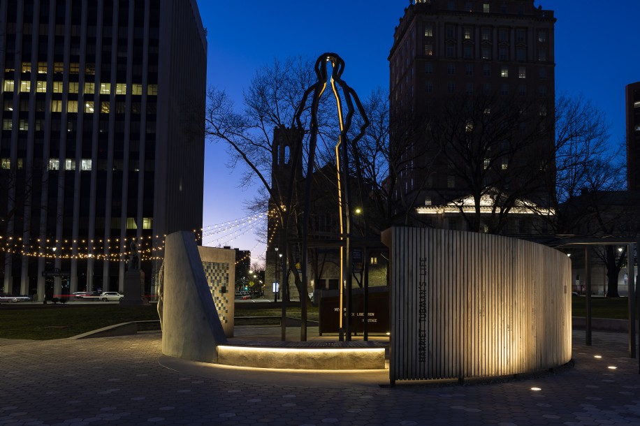 LED Lighting at Harriet Tubman Square