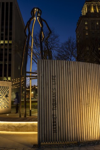 LED Lighting at Harriet Tubman Square