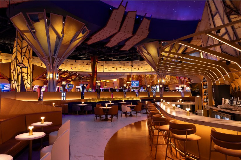 LED Lighting at Sachems Lounge at Mohegan Sun