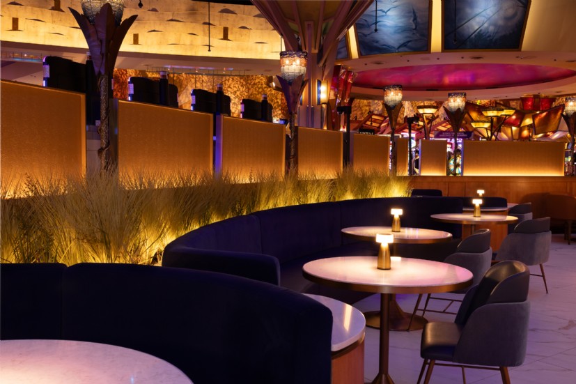 LED Lighting at Sachems Lounge at Mohegan Sun