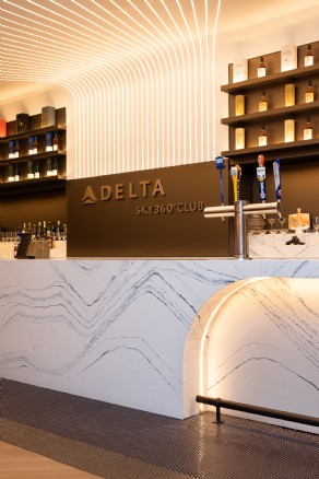 LED Lighting at Delta Sky 360 Club at Citi Field