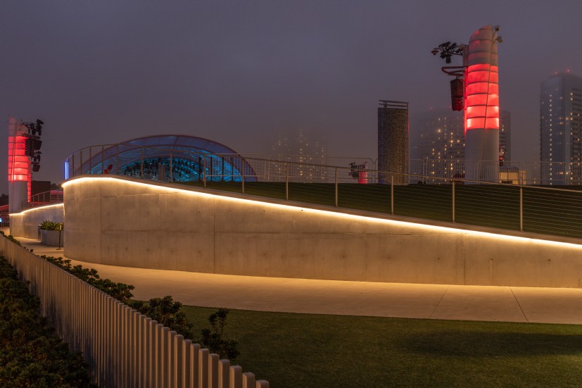 LED Lighting at The Rady Shell at Jacobs Park