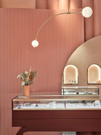 LED Lighting at Marrow Fine San Diego
