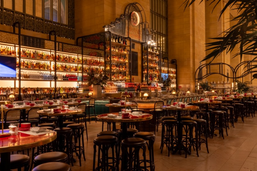 LED Lighting at Grand Brasseire, Grand Central Terminal