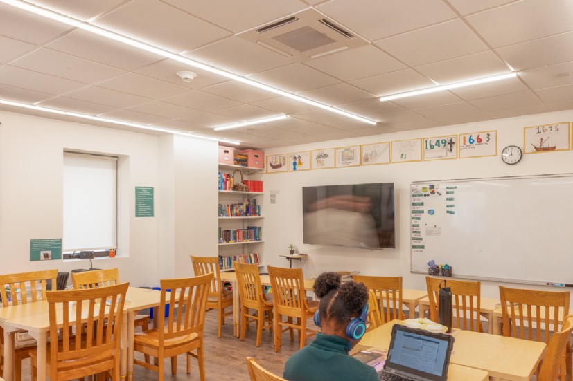 LED Lighting at The Adam J. Lewis Academy