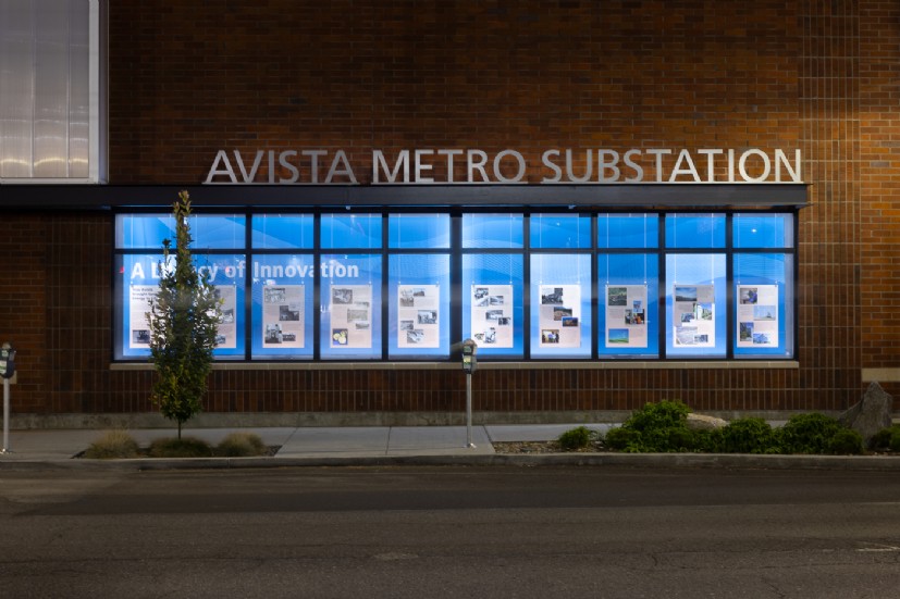 LED Lighting at Avista Metro Substation