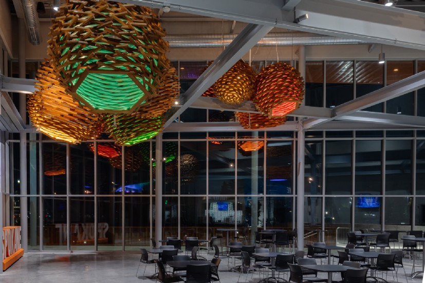 LED Lighting at The Podium