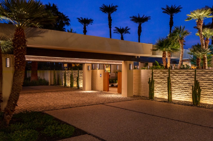 LED Lighting at Desert Art - Private Residence
