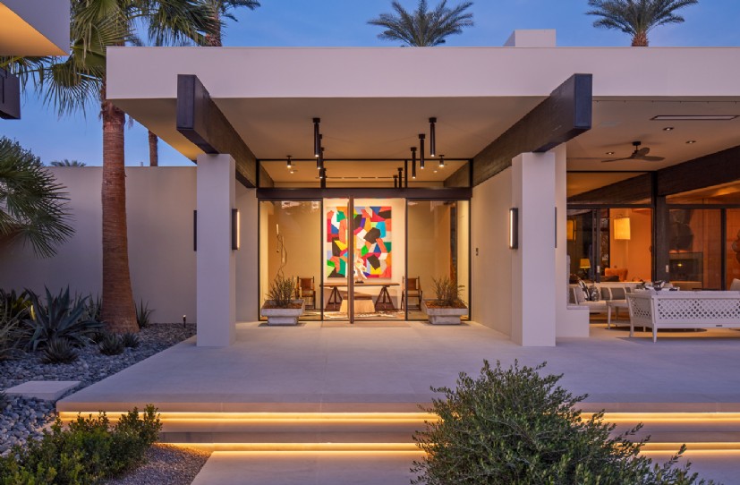 LED Lighting at Desert Art - Private Residence