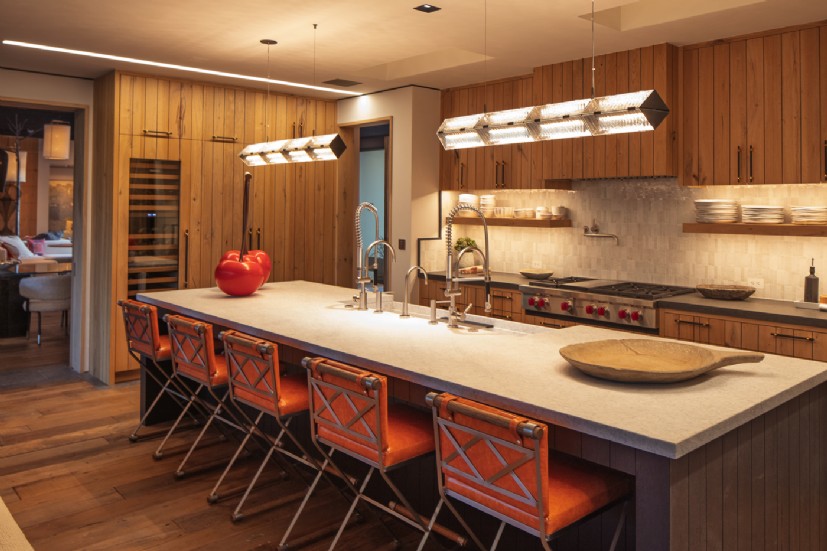 LED Lighting at Desert Art - Private Residence