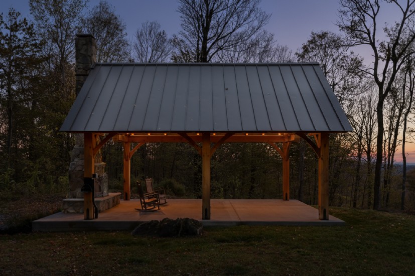 LED Lighting at Alpine Pavilion