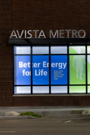 LED Lighting at Avista Metro Substation