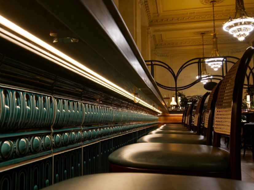 LED Lighting at Grand Brasseire, Grand Central Terminal