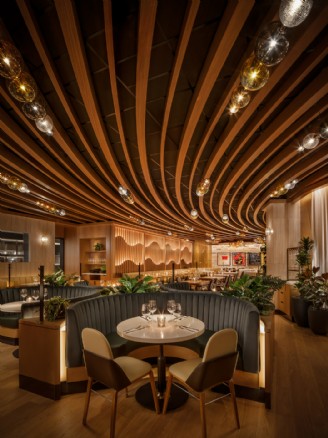 LED Lighting at Cactus Club - Boston