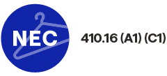 NEC 410.16 (A1) (C1)