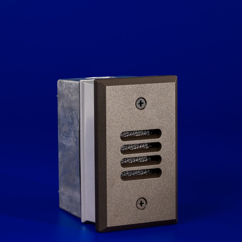 12V MR16 20W, 8W Outdoor LED Box Mount Step Light