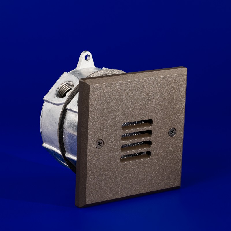 12V MR16 20W, 8W Outdoor LED Box Mount Step Light