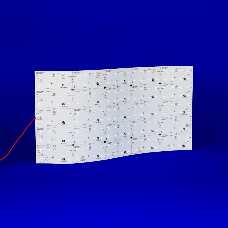 4V DC Dimmable LED Panel: even illumination, easy install, multiple color temperatures. 5 sheets at 18W, 3 at 26W per 96W circuit. 3-step MacAdam binning, UL Listed