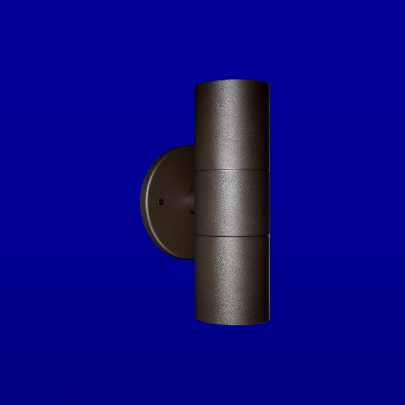 120V GU10 50W, 8W LED Dual Wall Mount