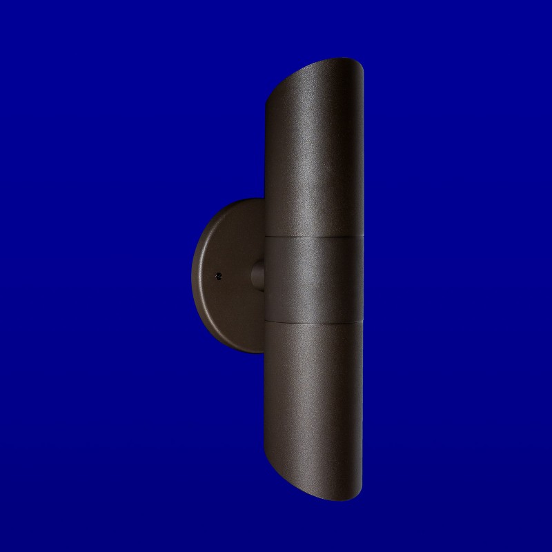 120V GU10 50W, 8W LED Dual Wall Mount