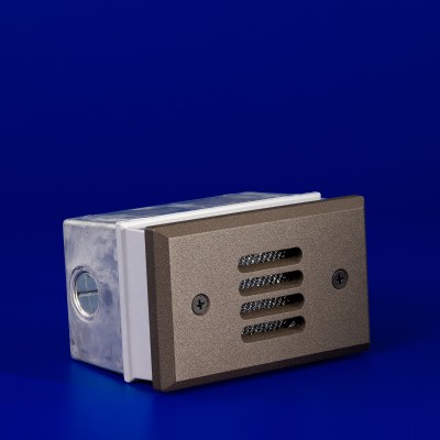 12V MR16 20W, 8W Outdoor LED Box Mount Step Light