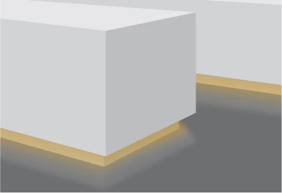 WIDE BEAM TOE KICK
