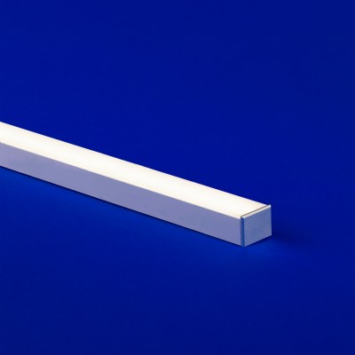 VERS-PROUD (01) is LED fixture suitable for installation in the storage area of a clothes closet when specified with LEDs at 4.0 watts or less per foot per NEC regulations