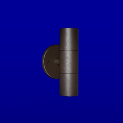 12V MR16 35W, 8W Outdoor LED Dual Wall Mount