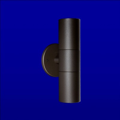 120V GU10 50W, 8W LED Dual Wall Mount