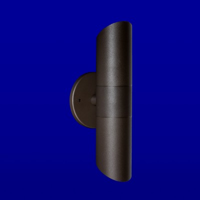 120V GU10 50W, 8W LED Dual Wall Mount