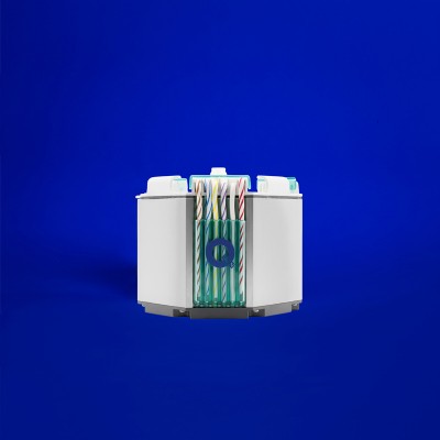 60W-300W modular low voltage power supply for direct burial in 12VAC or 24VAC, featuring multi-secondary taps for voltage adjustment